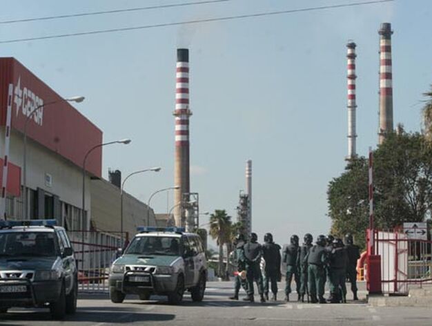 Incidentes en la refiner&iacute;a de San Roque