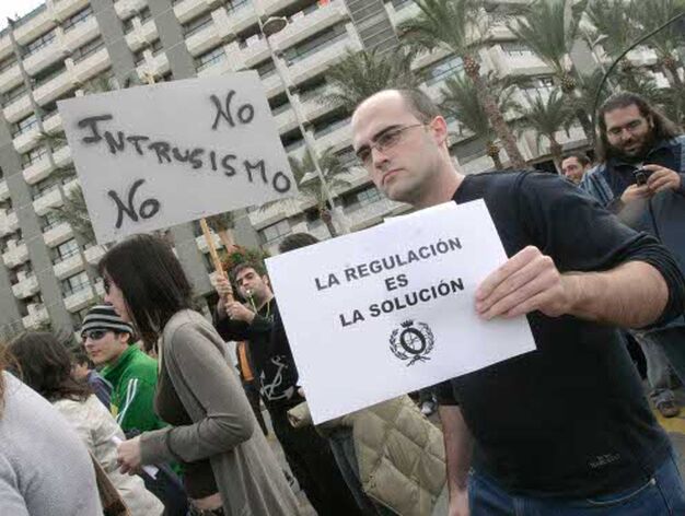 Los inform&aacute;ticos andaluces se manifiestan