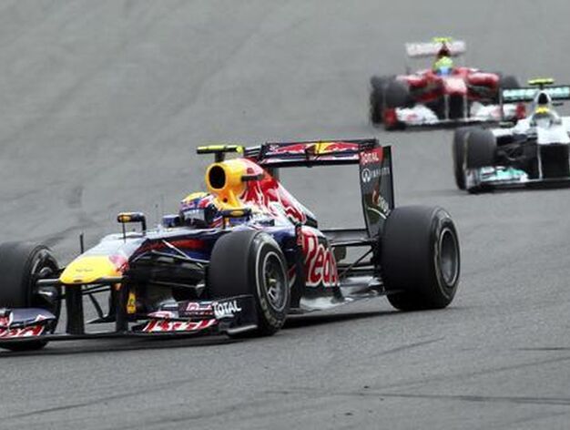 Vettel y su Red Bull han dado otra lecci&oacute;n.

Foto: EFE