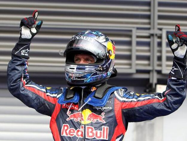 Vettel, victorioso.

Foto: EFE