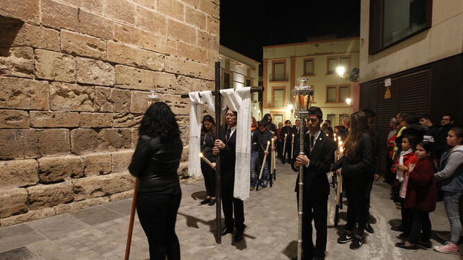 Noches de Vía Crucis previos a la Semana Santa
