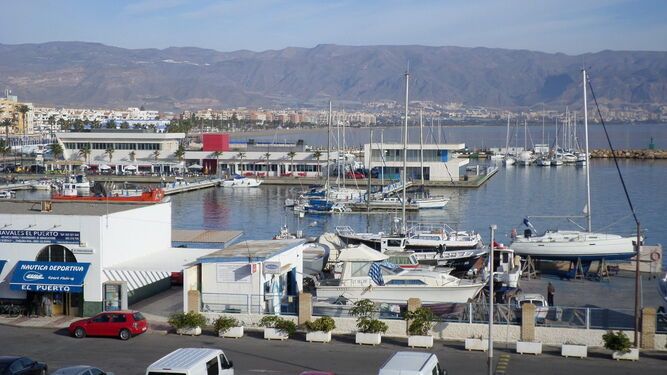 Puerto del municipio de Roquetas de Mar.