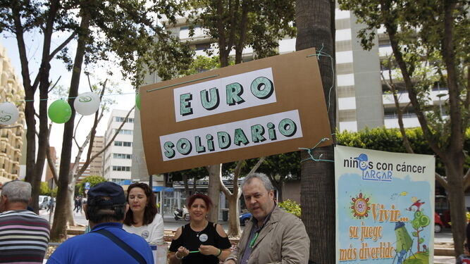 Un euro solidario para ayudar a los niños con cáncer.