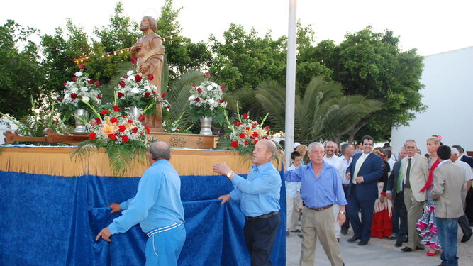 Procesión de San Isidro en Níjar.