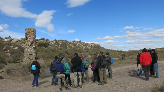 El domingo los participantes de las jornadas llevaron a cabo una visita al Parque Natural de Cabo de Gata-Níjar.