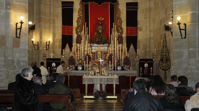 La Catedral ha presentado este aspecto durante estos tres días de Triduo.