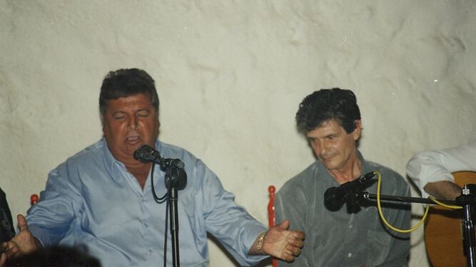 Con Cristóbal Muñoz 'Joselito'.
