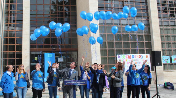 Francisco Góngora participó en el Día Mundial del Autismo.