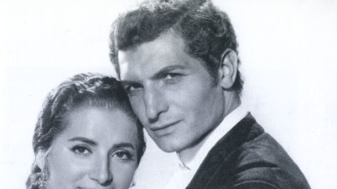 Juanita Reina y &Aacute;ngel Peralta en 'La novia de Juan Lucero' (1959).