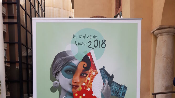 Presentación del nuevo cartel de feria en honor a la Virgen del Mar 2018 en el antiguo preventorio