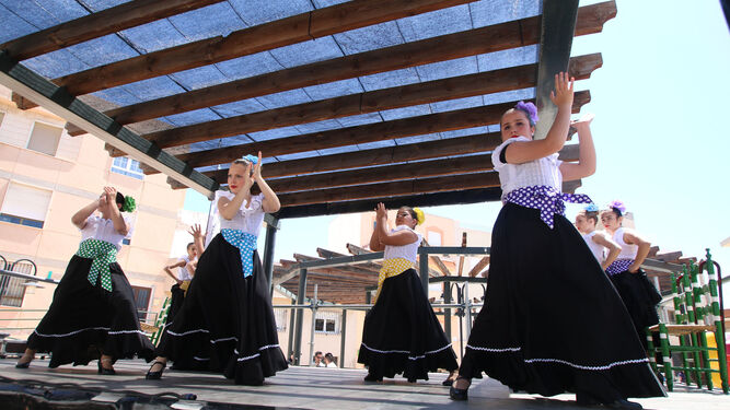 Actuación del grupo de baile Rocío Moreno el pasado fin de semana.