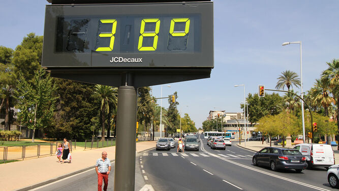 El termómetro ha alcanzado ya los 38 grados en el mes de junio.