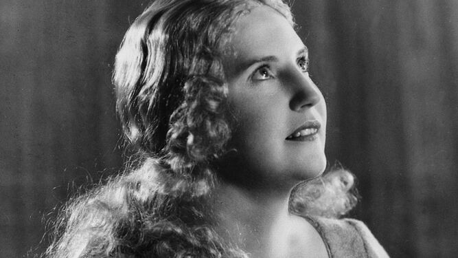 La soprano Kirsten Flagstad (1895-1962)