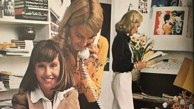 Una imagen comercial de los años 70 de la marca de tampones más conocida