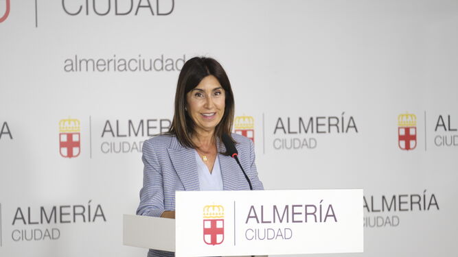 Sacramento Sánchez, portavoz del equipo de gobierno del Ayuntamiento de Almería