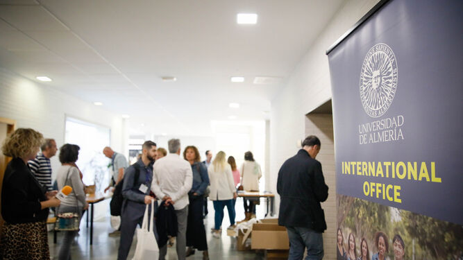 Presentación de la XIII International Staff Week en la Universidad de Almería