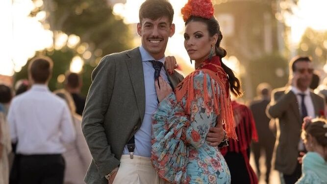 Jessica Bueno y Luitingo han disfrutado de su primera Feria de Abril de Sevilla como pareja.