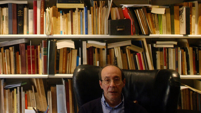El catedrático e investigador Francisco Rico Manrique (Barcelona, 1942-2024), en una imagen de archivo.