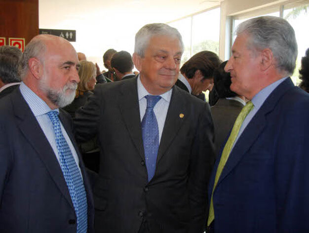 Antonio Carrillo, Francisco Herrero y Miguel Nuche. 

Foto: V.H/A.P