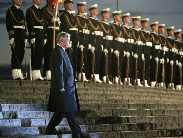 El presidente polaco participa del acto de homenaje al aniversario de la invasi&oacute;n nazi en Westerplatte, Polonia.

Foto: AFP