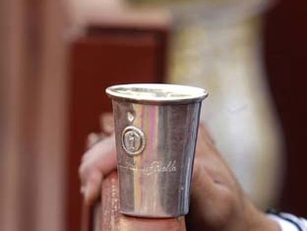 Un bonito detalle del vaso de Morante de la Puebla.

Foto: Erasmo Fenoy
