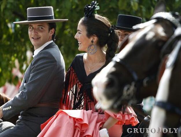 J&oacute;venes a caballo.

Foto: Antonio Pizarro