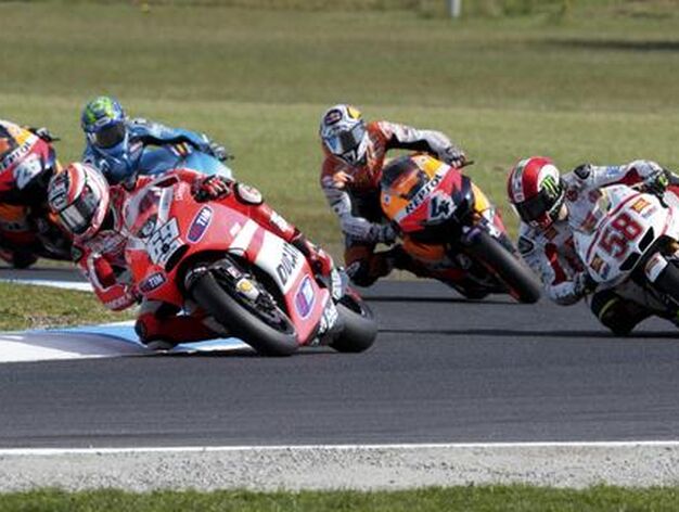 Carrera Moto GP.

Foto: Reuters
