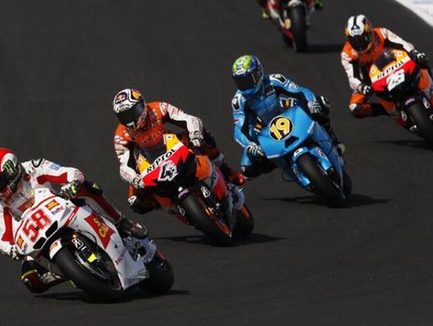 Carrera Moto GP.

Foto: Reuters