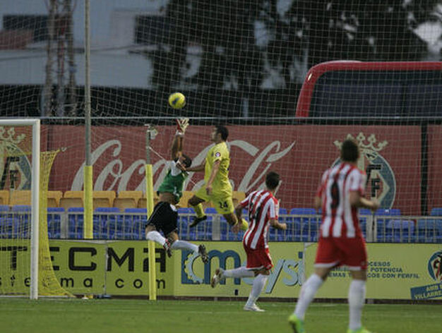 El Almer&iacute;a se deja remontar ante el Villarreal B (2-1). / LOF