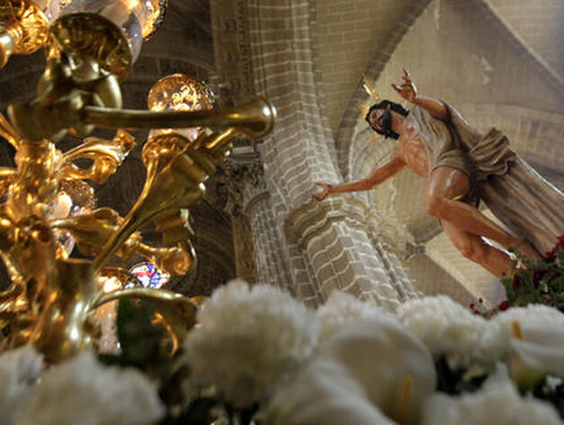 Otra imagen del Resucitado en la Catedral de Jerez

Foto: Miguel Angel Gonzalez