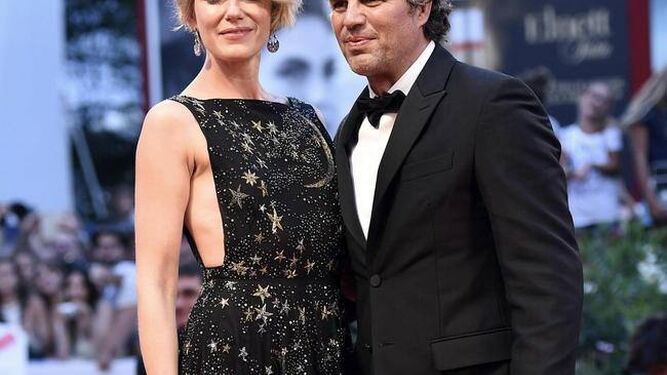 Mark Ruffalo y su esposa Sunrise Coigney - Festival de Cine de Venecia 2015