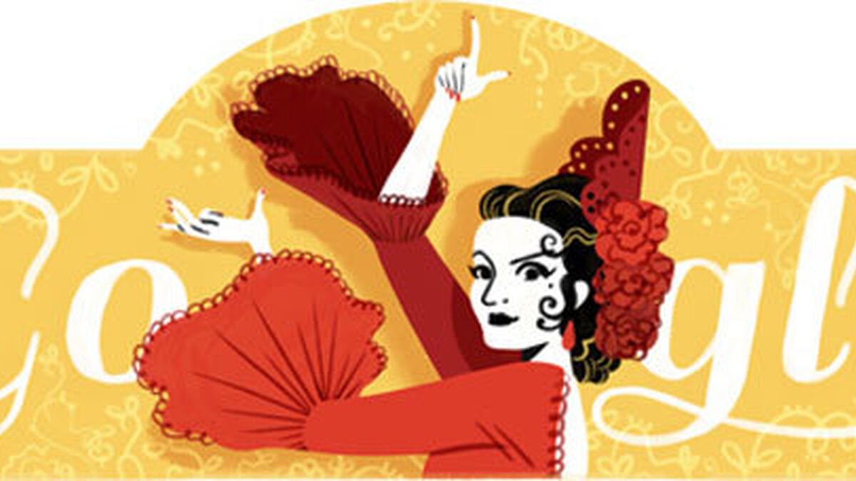 Lola Flores, protagonista del 'doodle' de Google