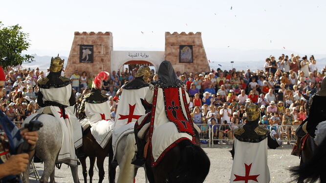 Fiestas de Moros y Cristianos en Mojácar.