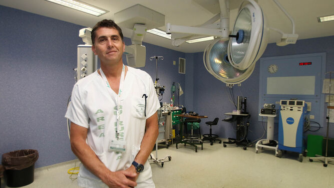 El recién nombrado jefe de la Unidad de Cirugía General del Complejo Hospitalario Torrecárdenas.