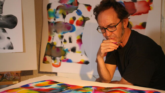 El artista almeriense Fernando Barrionuevo.