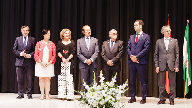 Ángel Escobar, Gracia Fernández, Lourdes Molina, Benito Gálvez, Andrés García Lorca, Ramón Fernándezy Miguel Ángel de la Cruz.