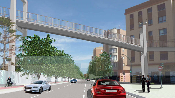 La avenida "amable" de Sierra Alhamilla encara obras con el proyecto ya aprobado