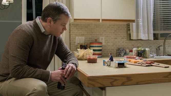 Matt Damon protagoniza el último largometraje de Alexander Payne, 'Una vida a lo grande'.