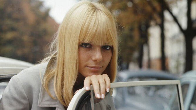 La cantante France Gall, en una imagen de los años 60.