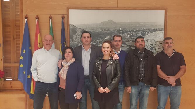 El alcalde y los concejales del equipo de Gobierno de Zurgena.