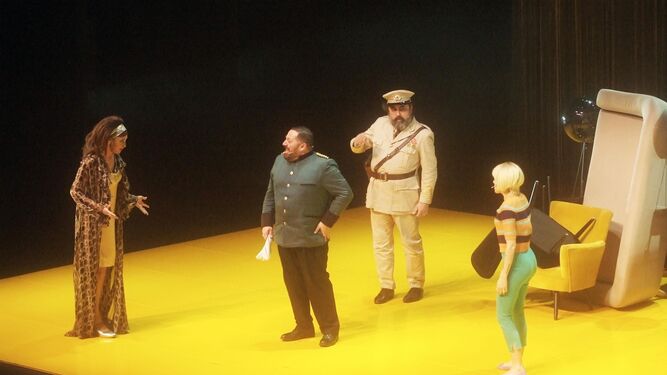 Un reparto de lujo con 'La comedia de las mentiras' en el Teatro Auditorio de Roquetas.