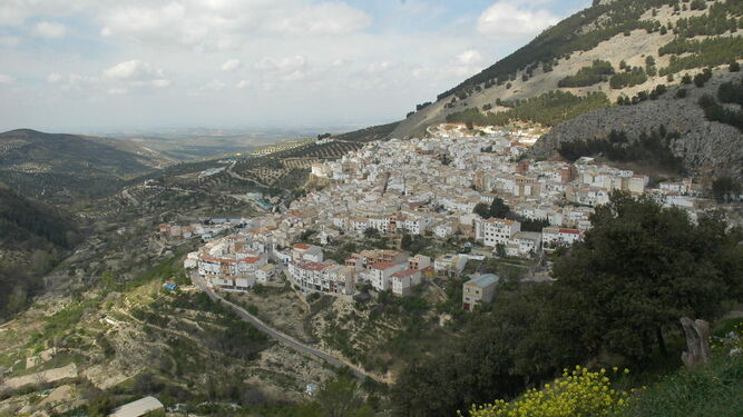 Vista panorámica del municipio de Albanchez, perteneciente al Valle del Almanzora