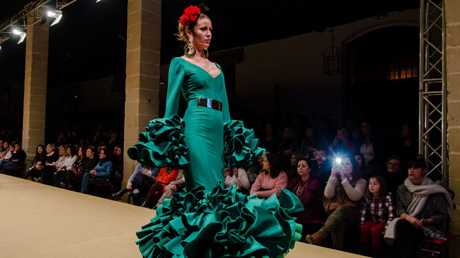 Pasarela Flamenca Jerez 2018- Miriam Galv&iacute;n