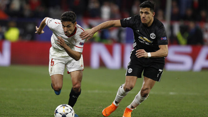 Las imágenes del Sevilla-Manchester United de Champions