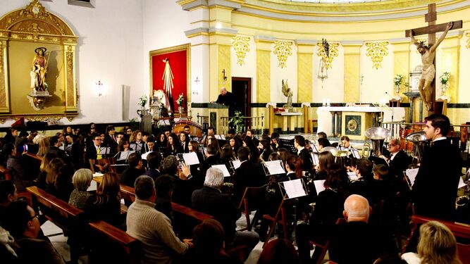 La Agrupación Musical Cristo del Amor de El Ejido, referente cofrade del municipio.