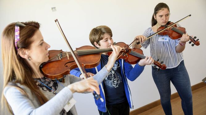La Orquesta Infantil de Almería vive un fin de semana repleto de música