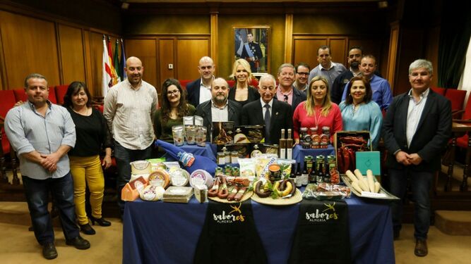 Diputación acogió ayer la presentación de 'Sabores Almería' en Alimentaria 2018.