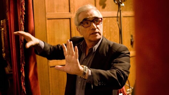 Martin Scorsese, durante el rodaje de 'Shutter Island'.