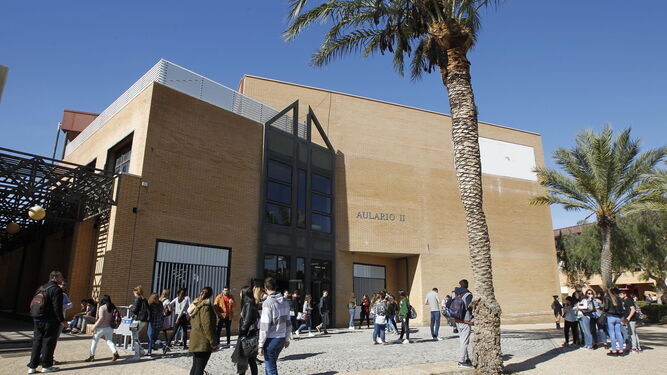 Campus universitario de La Cañada, en Almería, donde se enterrará la cápsula del tiempo.