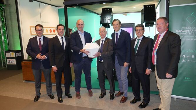 Diputación acompañó a La Unión en el Open de Tenis de la Mutua Madrileña del que es patrocinador